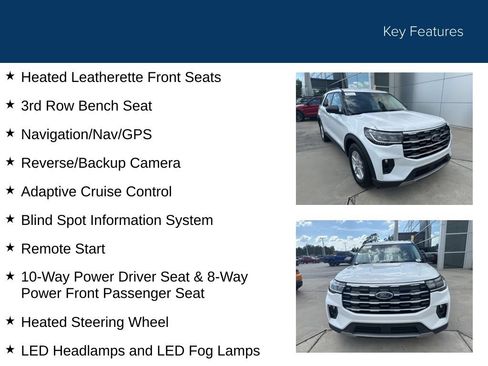 Certified 2026 Ford Explorer Active w/ Active Comfort Package RWD image 36