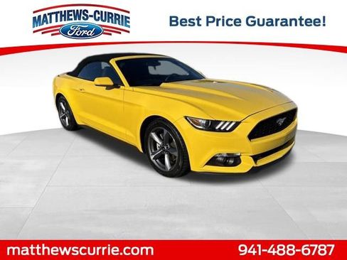 Used 2015 Ford Mustang Convertible w/ Equipment Group 051A RWD image 1
