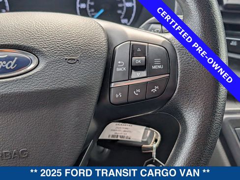 Certified 2025 Ford Transit 250 Low Roof w/ Exterior Upgrade Package RWD image 24