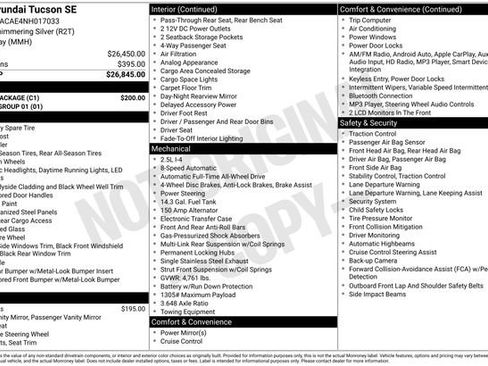Used 2022 Hyundai Tucson SE w/ Cargo Package image 26