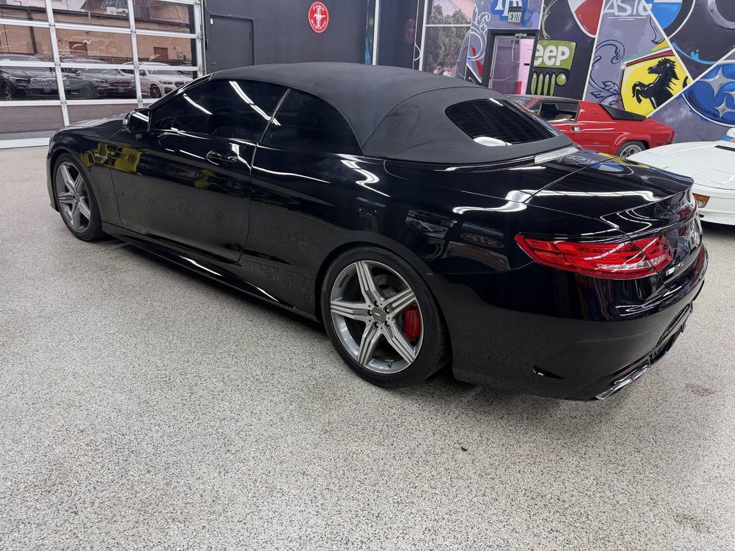 Used 2017 Mercedes-Benz S 63 AMG 4MATIC Cabriolet image 3