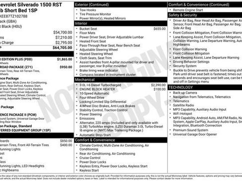 Used 2026 Chevrolet Silverado 1500 RST w/ All Star Edition Plus AWD/4WD image 6