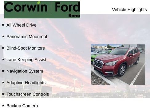 Used 2021 Subaru Ascent Limited w/ Technology Package AWD/4WD image 8