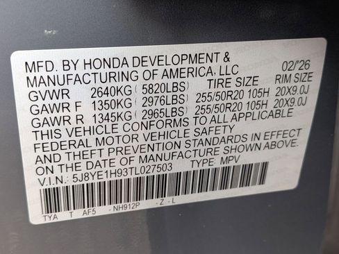 New 2026 Acura MDX A-Spec AWD/4WD image 30