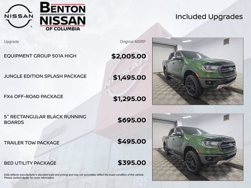 Used 2023 Ford Ranger Lariat w/ Equipment Group 501A High AWD/4WD image 4