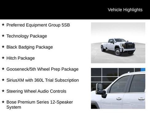 New 2026 GMC Sierra 3500 Denali Ultimate w/ LPO, Black Badging Package AWD/4WD image 8