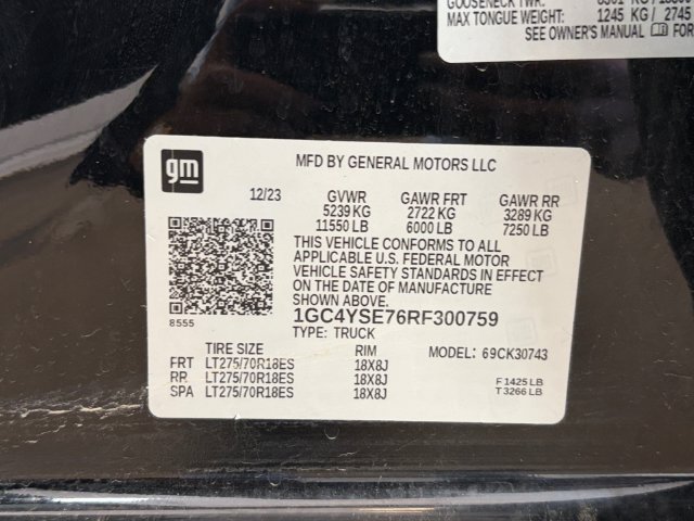 Used 2024 Chevrolet Silverado 3500 W/T AWD/4WD image 25