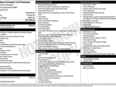Used 2015 Subaru Forester 2.5i Premium w/ All-Weather Package image 36