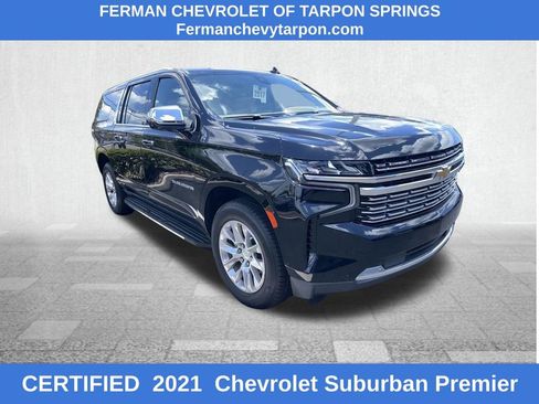 Used 2021 Chevrolet Suburban Premier RWD image 1