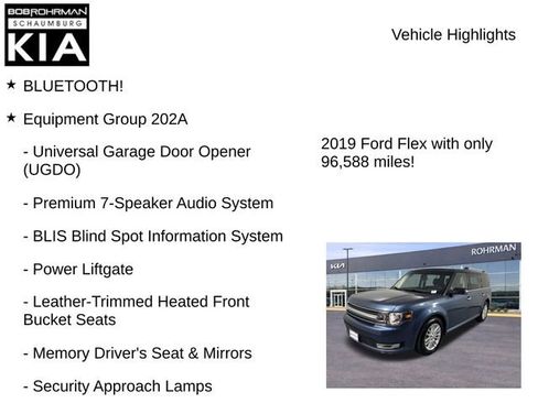 Used 2019 Ford Flex SEL w/ Equipment Group 202A AWD/4WD image 8