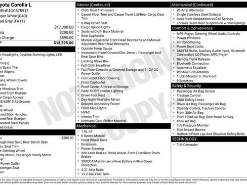 Used 2016 Toyota Corolla L image 6
