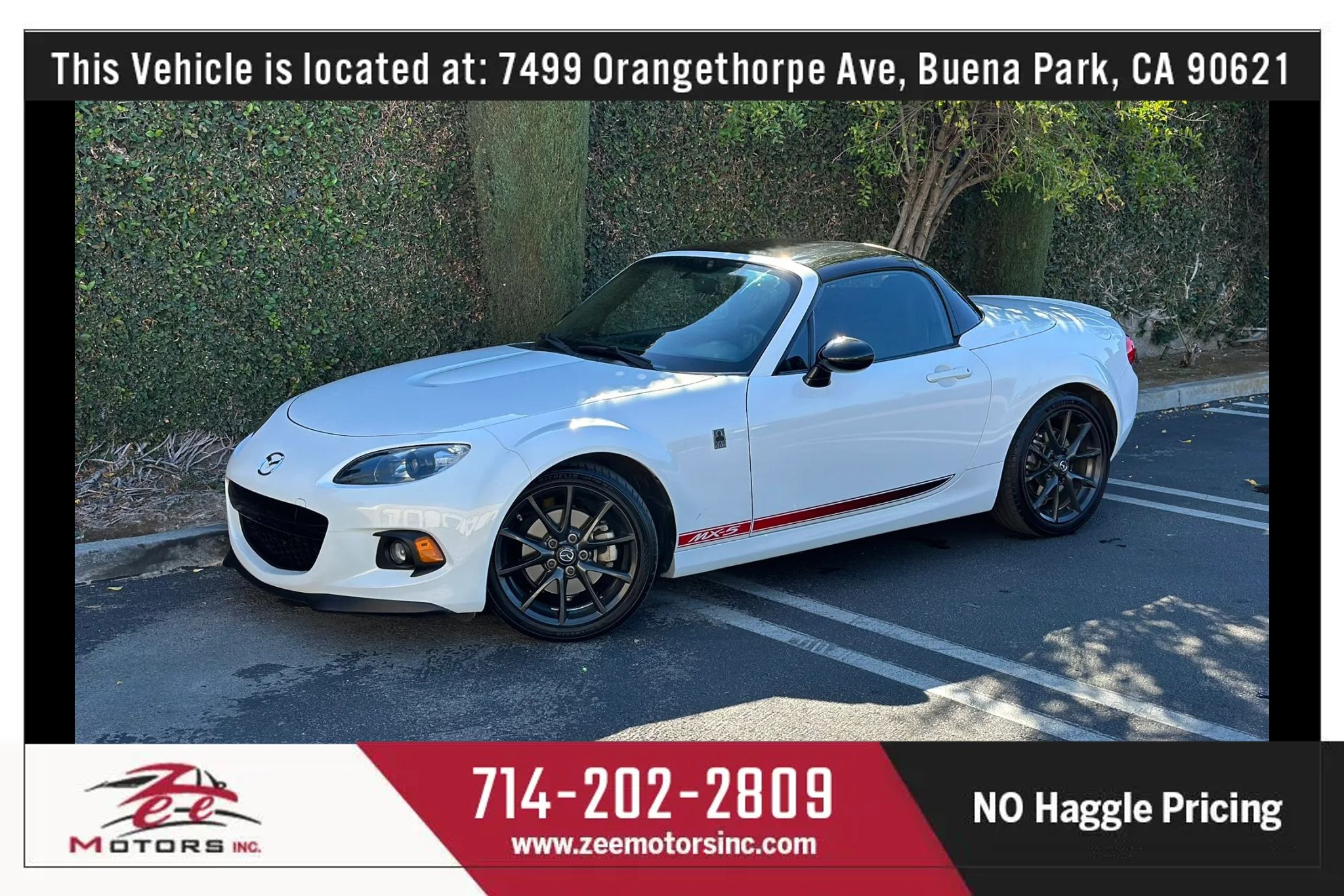 Used 2013 MAZDA MX-5 Miata Club RWD image 14