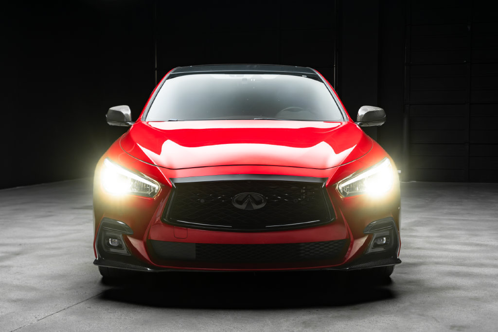 Used 2022 INFINITI Q50 Red Sport 400 RWD image 4