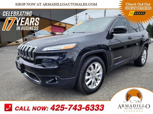 Used 2015 Jeep Cherokee Limited w/ Luxury Group AWD/4WD image 1
