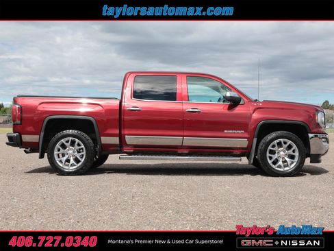 Used 2017 GMC Sierra 1500 SLT w/ SLT Premium Package AWD/4WD image 3