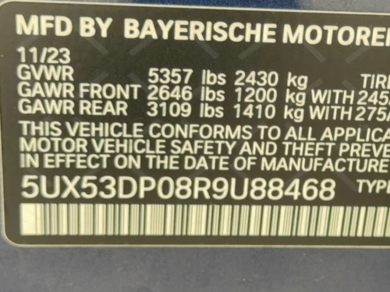 Certified 2024 BMW X3 xDrive30i w/ Premium Package AWD/4WD image 31