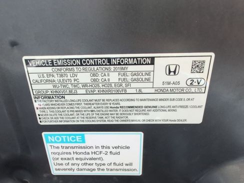 Used 2019 Honda HR-V EX image 38