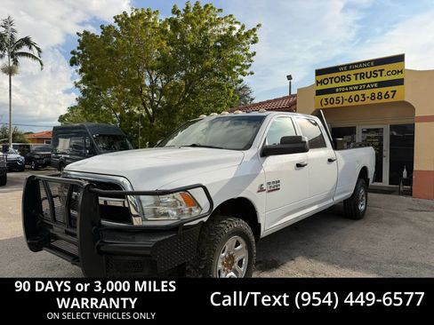 Used 2017 RAM 3500 Tradesman w/ Chrome Appearance Group AWD/4WD image 1