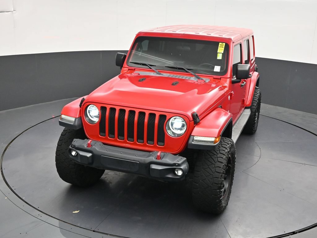 Used 2018 Jeep Wrangler Unlimited Sahara w/ LED Lighting Group AWD/4WD image 22