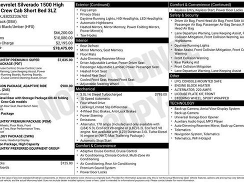 Used 2025 Chevrolet Silverado 1500 High Country image 10