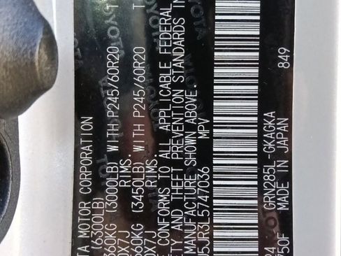 Used 2020 Toyota 4Runner Limited image 36