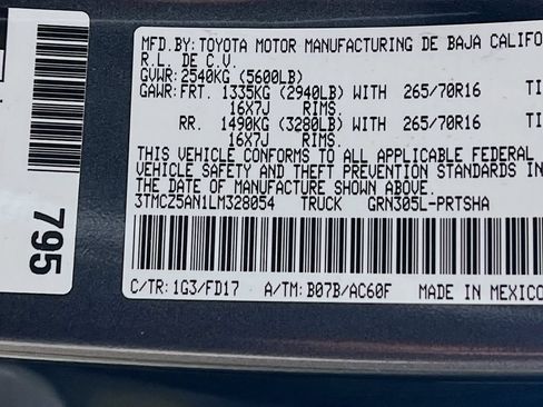 Certified 2020 Toyota Tacoma TRD Off-Road w/ Technology Package AWD/4WD image 28