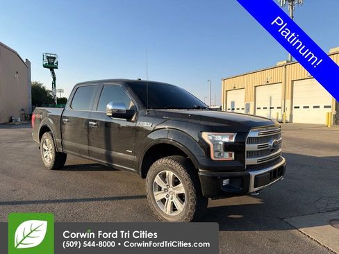 Used 2017 Ford F150 Platinum w/ Technology Package AWD/4WD image 1