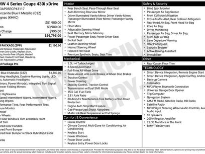 Used 2024 BMW 430i xDrive Coupe w/ Premium Package