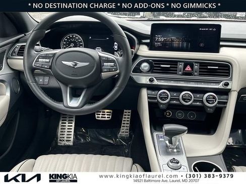 Used 2023 Genesis G70 3.3T w/ Sport Advanced Package RWD image 2