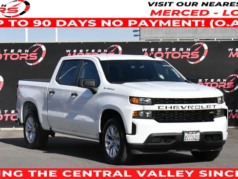 Used 2021 Chevrolet Silverado 1500 Custom RWD image 1