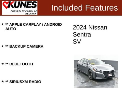 Used 2024 Nissan Sentra SV image 3