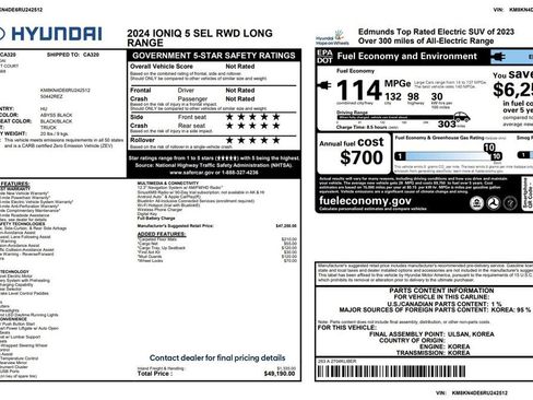 Used 2024 Hyundai Ioniq 5 SEL image 5