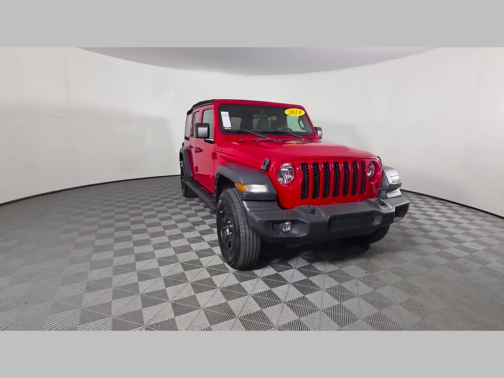 Used 2024 Jeep Wrangler Unlimited Sport AWD/4WD image 54