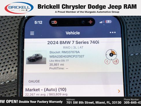 Used 2024 BMW 740i RWD image 41