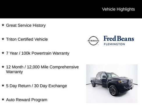 Used 2023 Toyota Tacoma TRD Sport AWD/4WD image 6