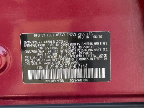 Used 2010 Subaru Forester 2.5X AWD/4WD image 30
