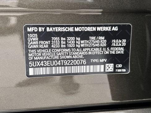 New 2026 BMW X5 xDrive50e w/ M Sport Package image 26