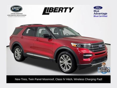 Certified 2023 Ford Explorer XLT w/ Equipment Group 202A AWD/4WD image 1