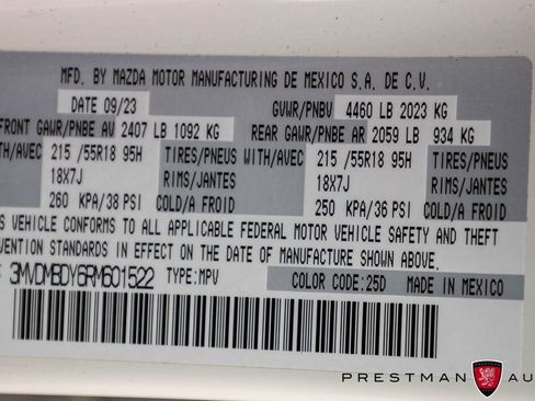 Used 2024 MAZDA CX-30 2.5 Turbo w/ Premium Package image 40