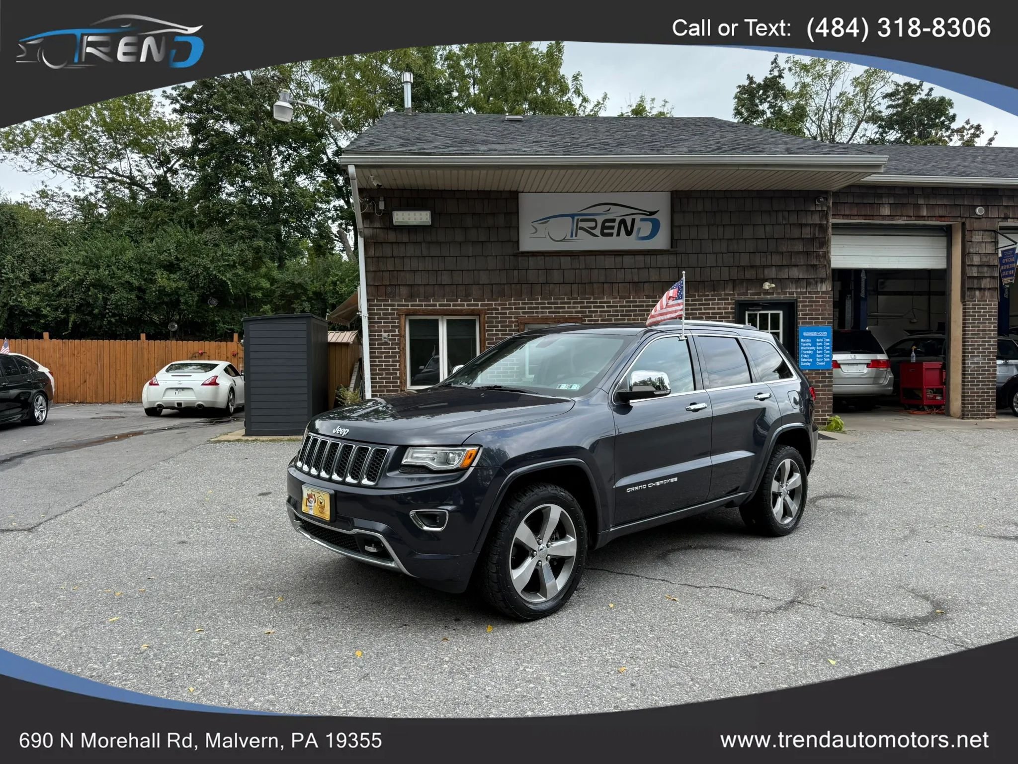 Used 2014 Jeep Grand Cherokee Overland AWD/4WD image 1