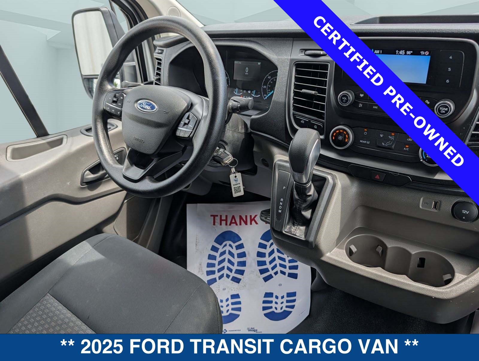 Certified 2025 Ford Transit 250 Low Roof w/ Exterior Upgrade Package RWD image 21