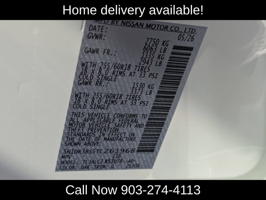 Used 2026 Nissan Pathfinder SV FWD image 39