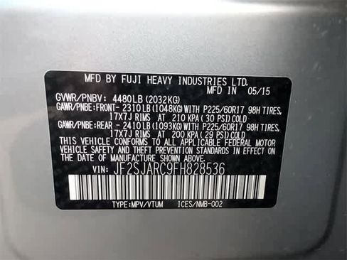 Used 2015 Subaru Forester 2.5i Limited image 36