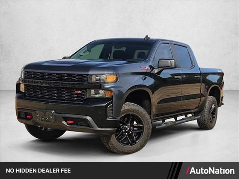 Used 2021 Chevrolet Silverado 1500 Custom Trail Boss AWD/4WD image 1