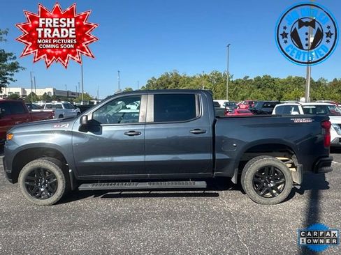 Used 2021 Chevrolet Silverado 1500 Custom Trail Boss AWD/4WD image 1