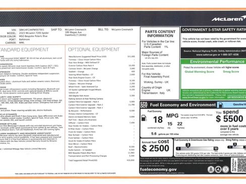 Used 2023 McLaren 720S Performance RWD image 54