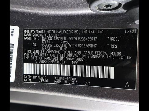 Used 2021 Toyota Sienna XLE FWD image 13
