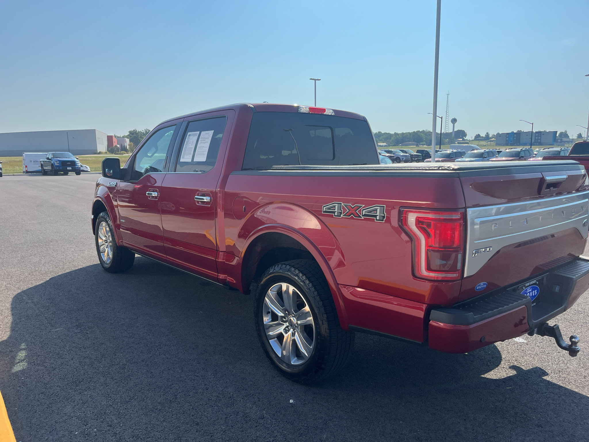 Used 2015 Ford F150 Platinum w/ Technology Package AWD/4WD image 7