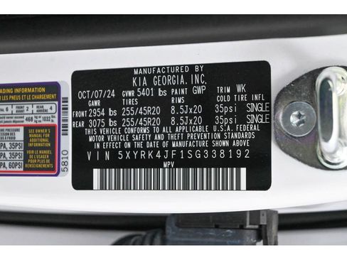 Certified 2025 Kia Sorento SX image 38