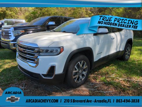 Used 2021 GMC Acadia SLE w/ Driver Convenience Package FWD image 3